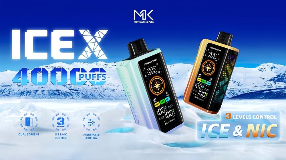 Discover the Next Level of Vaping — The Maskking ICEX 40000 Disposable Vape